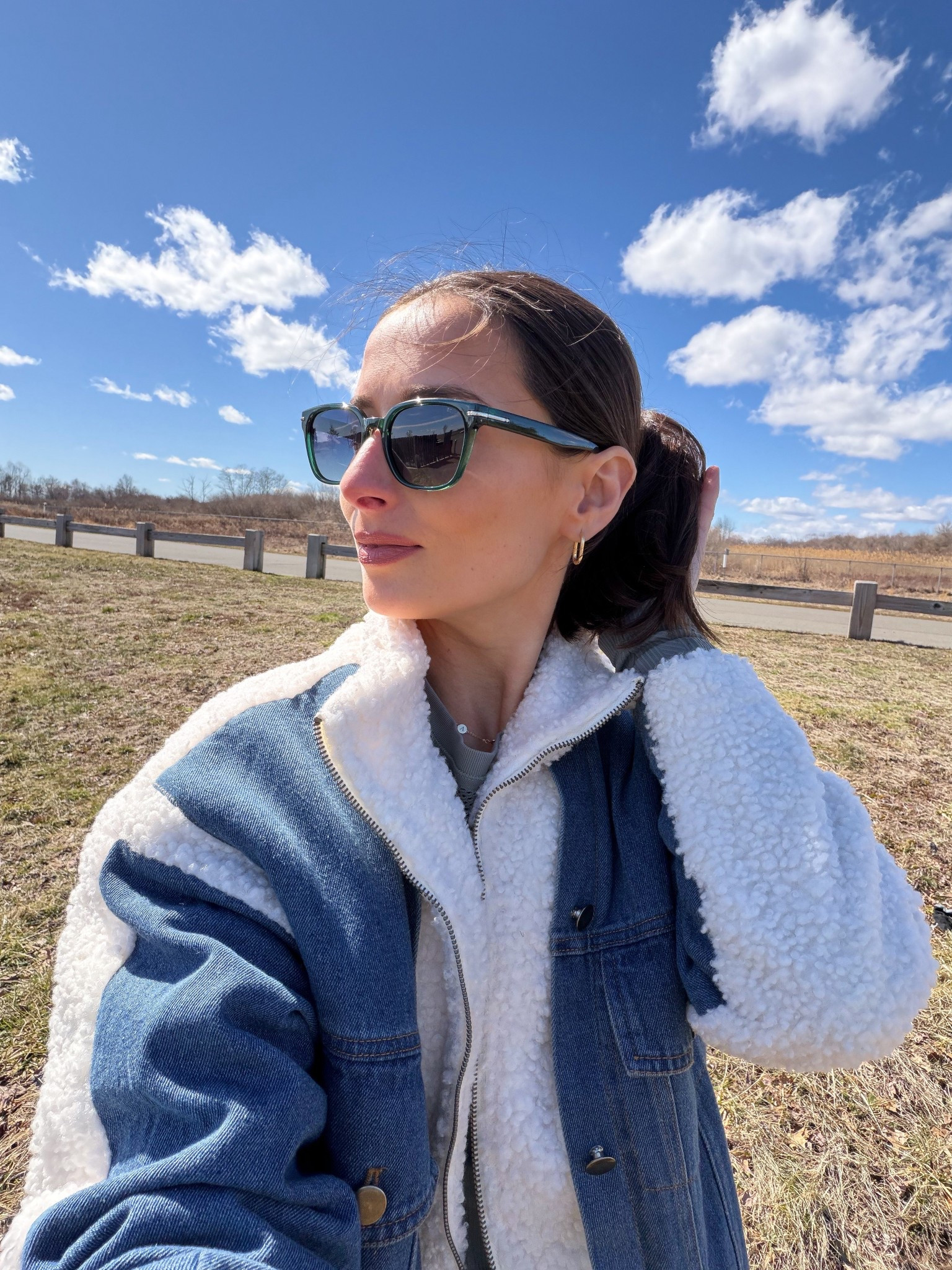 Breeezy New England spring days! Save 30% off at VICI with code STEPHSTYLE30 to save and on Amazon for any Sojo sunglasses with code STESOJOS! 🫶🏻 never gate keeping my faves 

#LTKSeasonal #LTKdayinmylife #LTKootd