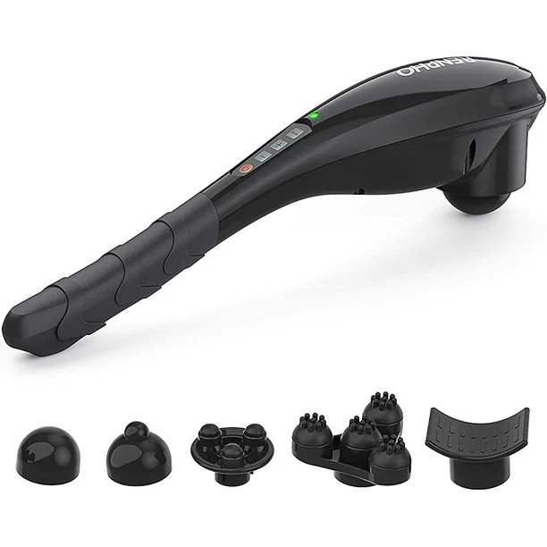 Renpho Rechargeable Hand Held Deep Tissue Massager for Muscles, Back, Foot, Neck, Shoulder, Leg, ... | Walmart (US)