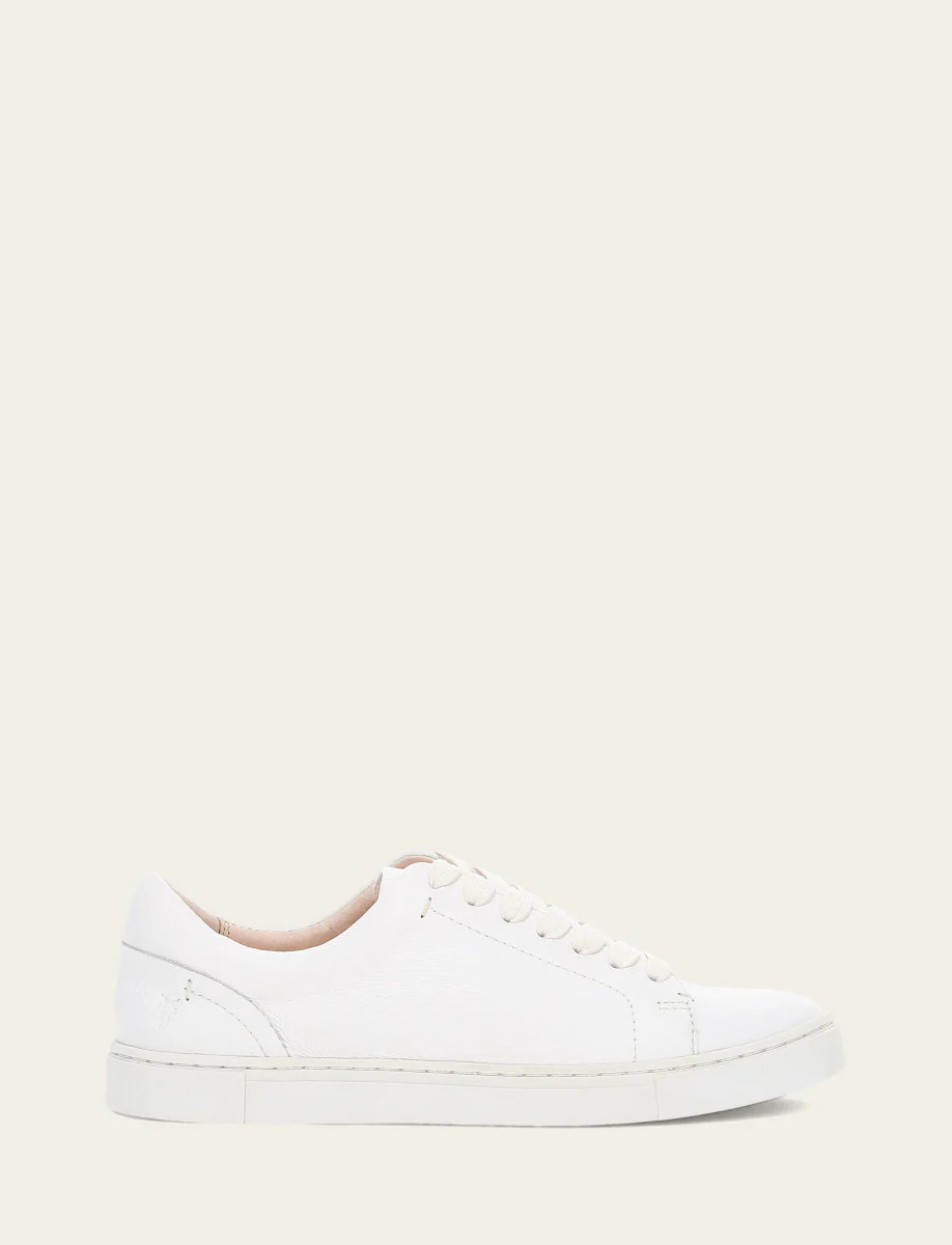 Women's White Ivy Low Lace Sneakers | The Frye Company | FRYE