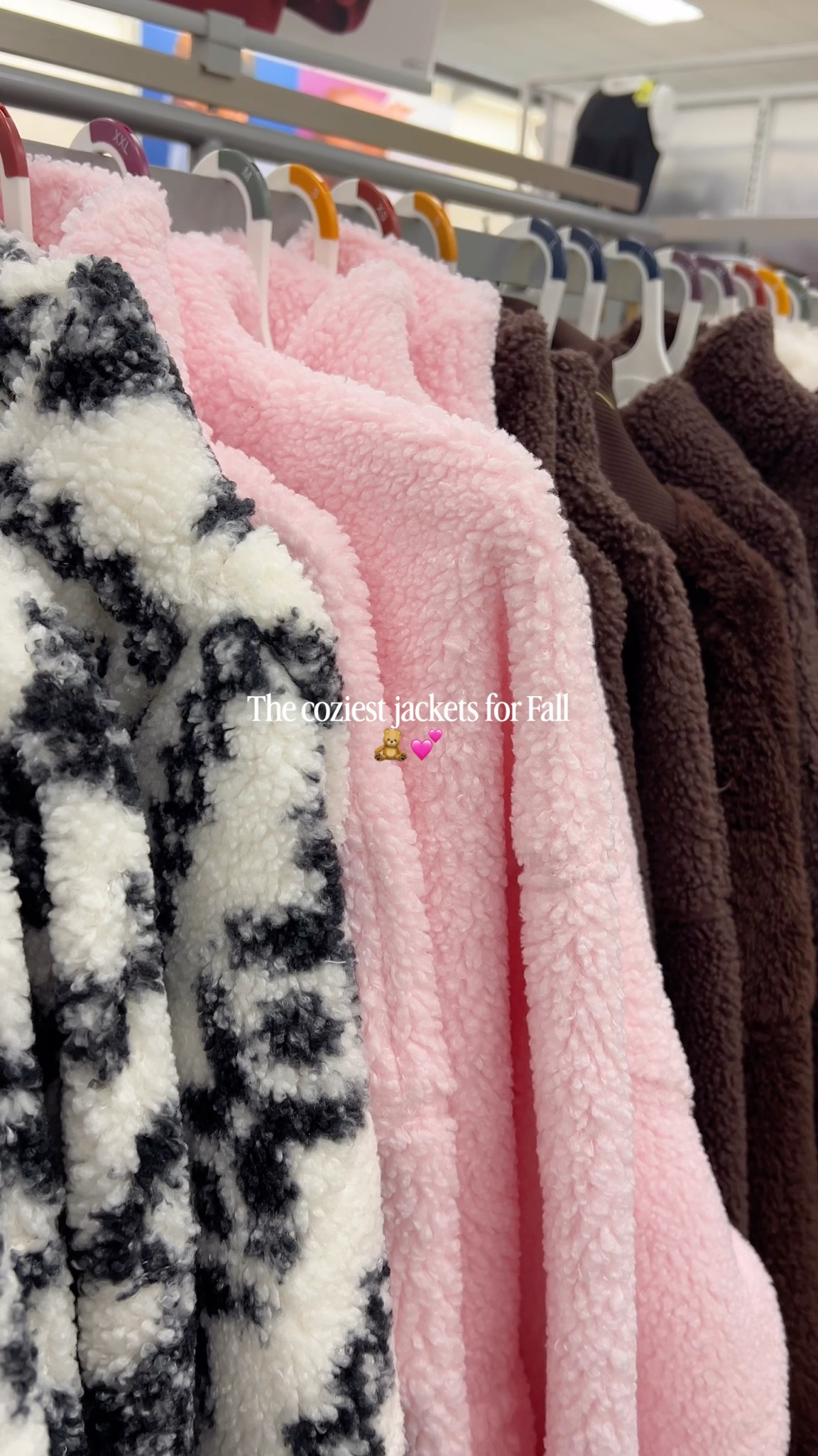 New at Target! I don't know about you but I need all 4 🫣 The coziest sherpas in the cutest prints (& the price is right) 👏🏼

Target style, affordable fashion, sherpa jacket, fleece jacket 

#LTKFindsUnder50 #LTKSeasonal
