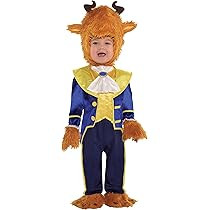 Suit Yourself Beast Costume for Babies, Beauty and the Beast, Includes Jumpsuit, Booties, and Handco | Amazon (US)
