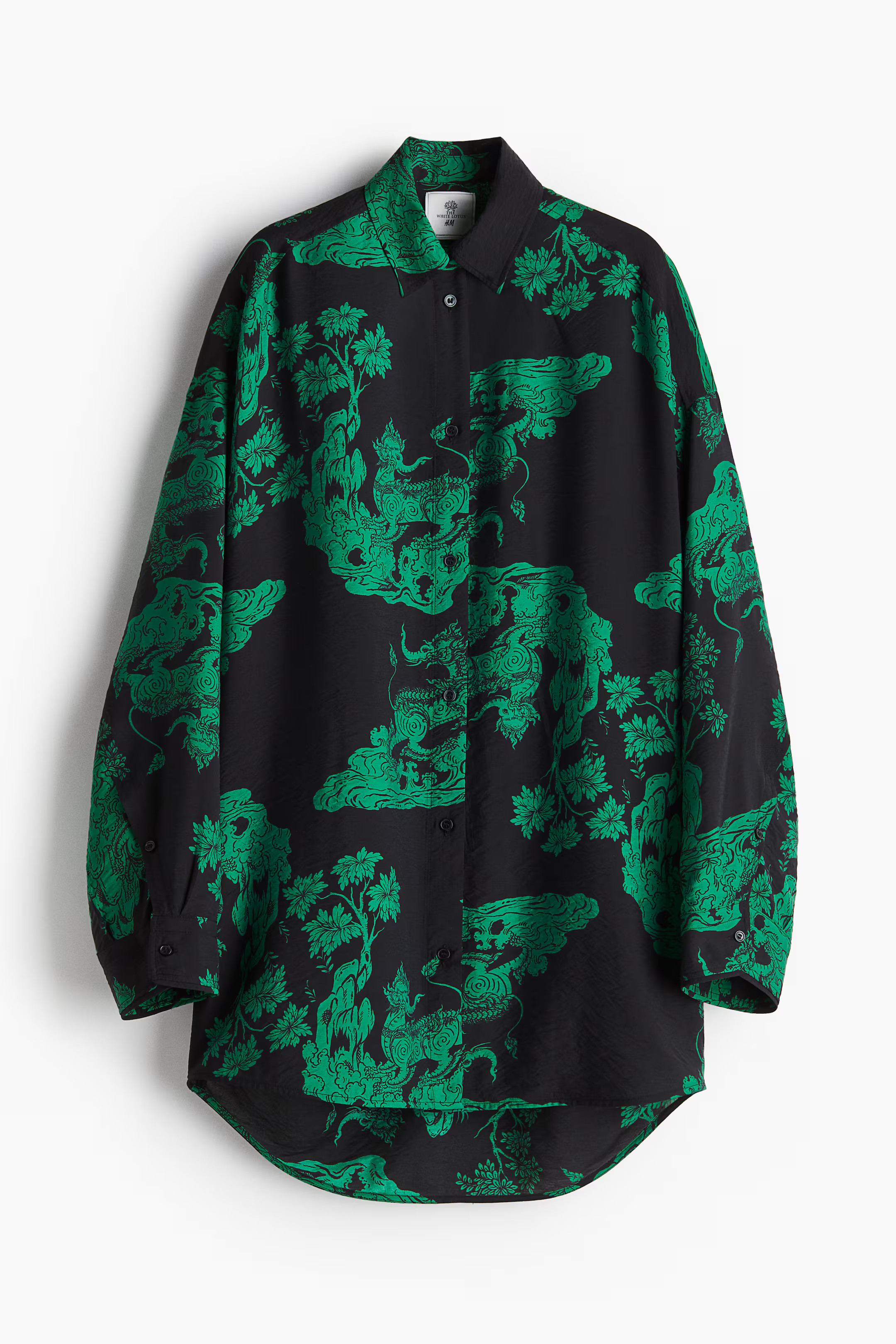 Oversized Patterned Shirt | H&M (US + CA)