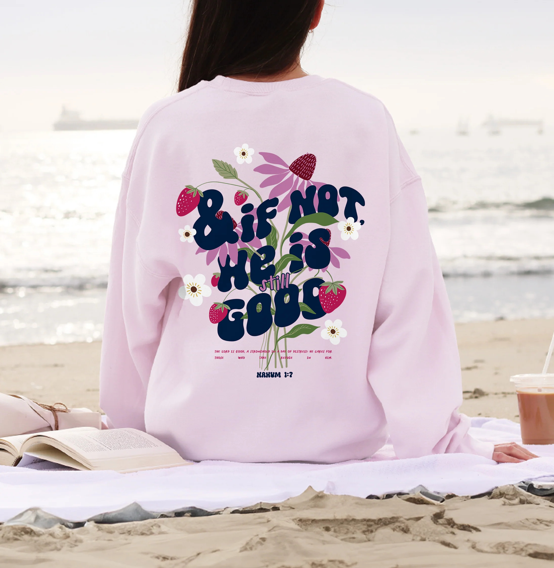 He Is Still Good Crewneck Sweatshirt | Gods Love Overcomes