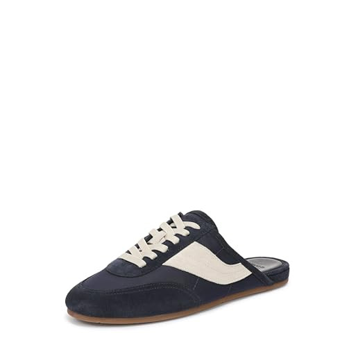 Vince Womens Solstice Mule Night Blue/Moonlight 7 M | Amazon (US)