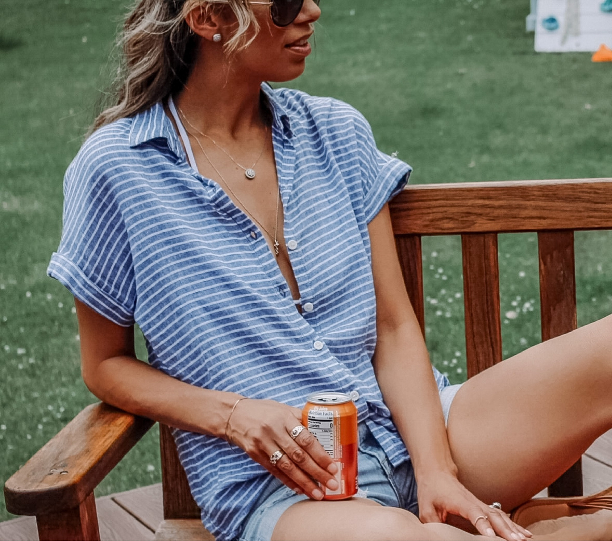 Entering my button down era. ♥️

#LTKSeasonal #LTKFind #LTKstyletip