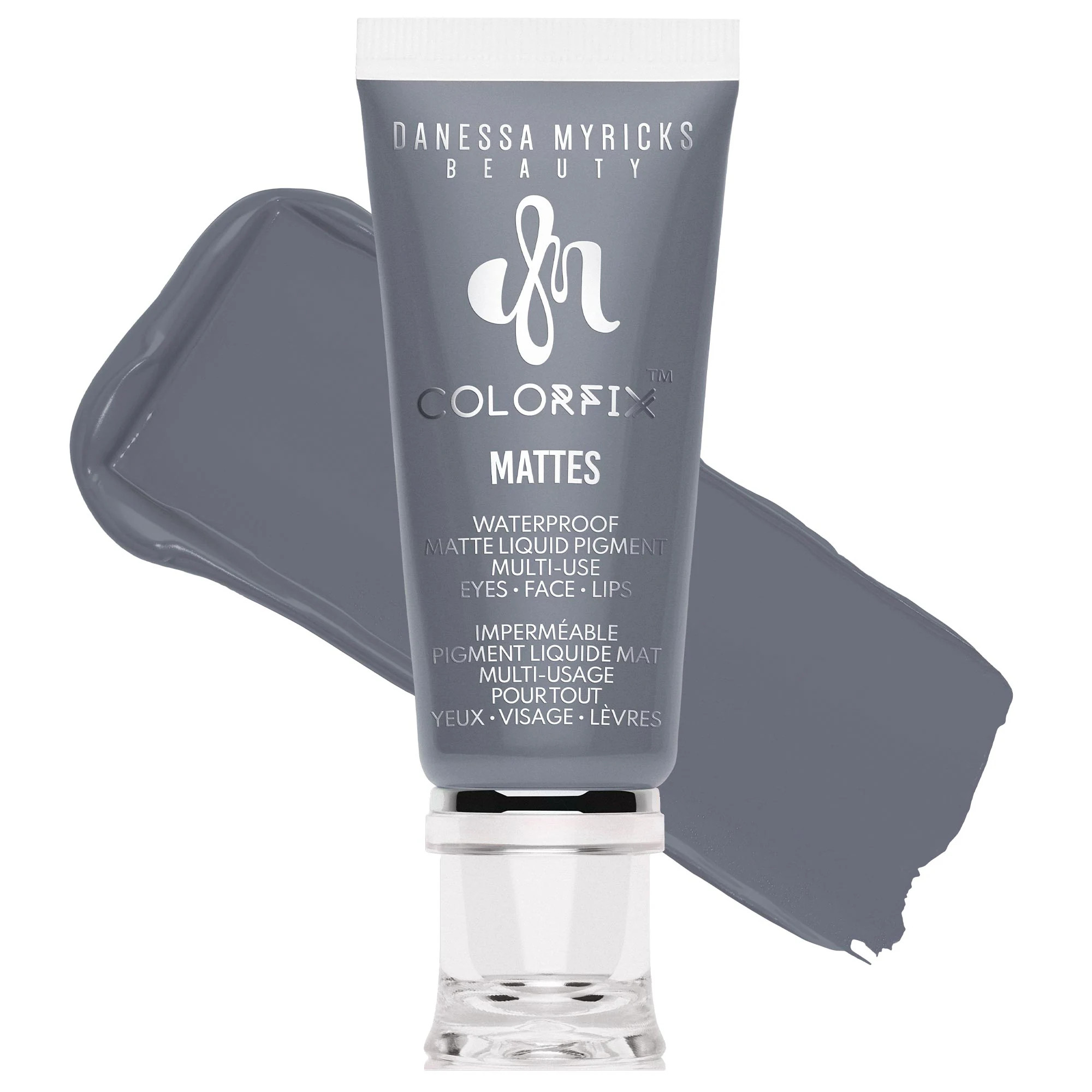 Danessa Myricks Beauty Colorfix - Multi-Use Eye, Cheek & Lip Waterproof Liquid Pigment Quiet Storm 0.34 oz / 10 mL | Sephora (US)