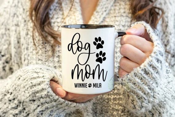 Personalized Dog Mom Mug, Dog Lover Gift, Custom Dog Mug, Dog Mom Gift, Dog Lover Mug, Dog Mom Co... | Etsy (AU)