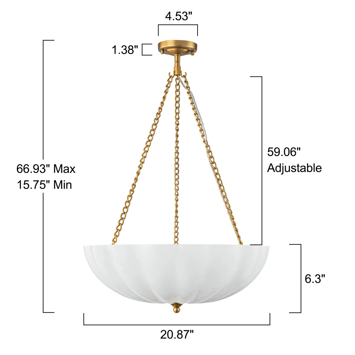 4-light Dimmable Empire Chandelier | Wayfair North America