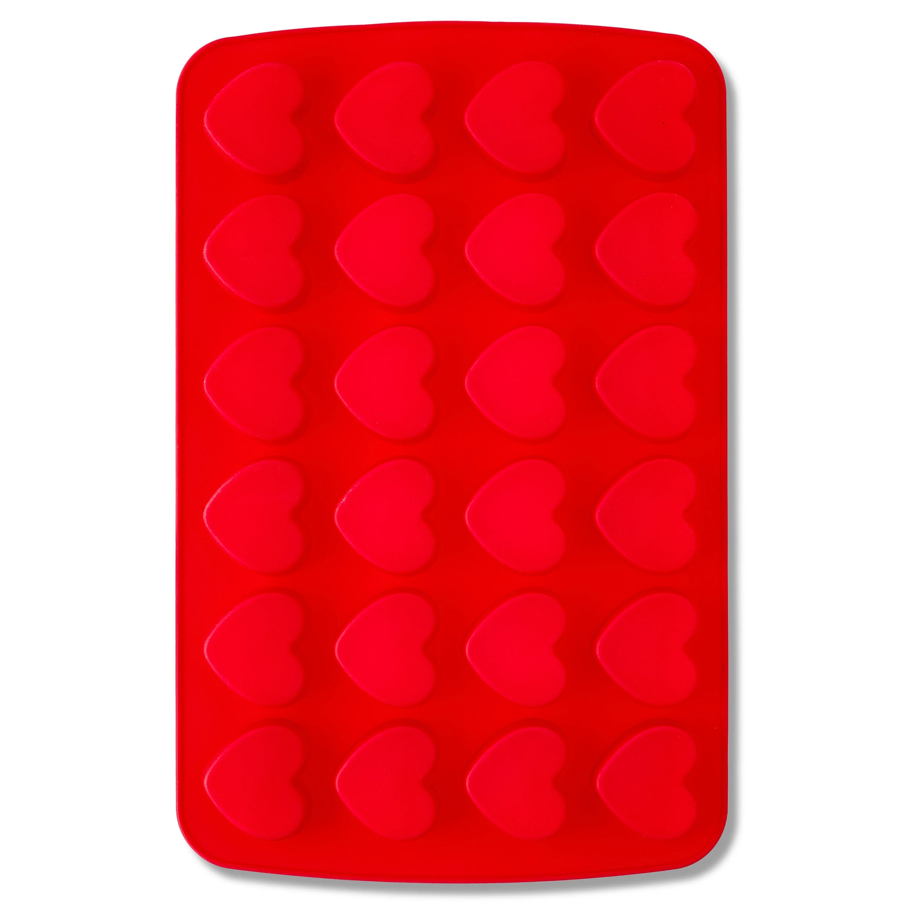 24-Cavity Silicone Heart Mold, Valentine's Day by Way To Celebrate | Walmart (US)