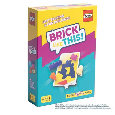 Asmodee Brick Like This Board Game: Party Game, 2-8 Players, 15-Minute Play, Problem Solving, Includes Cards & Timer | Target