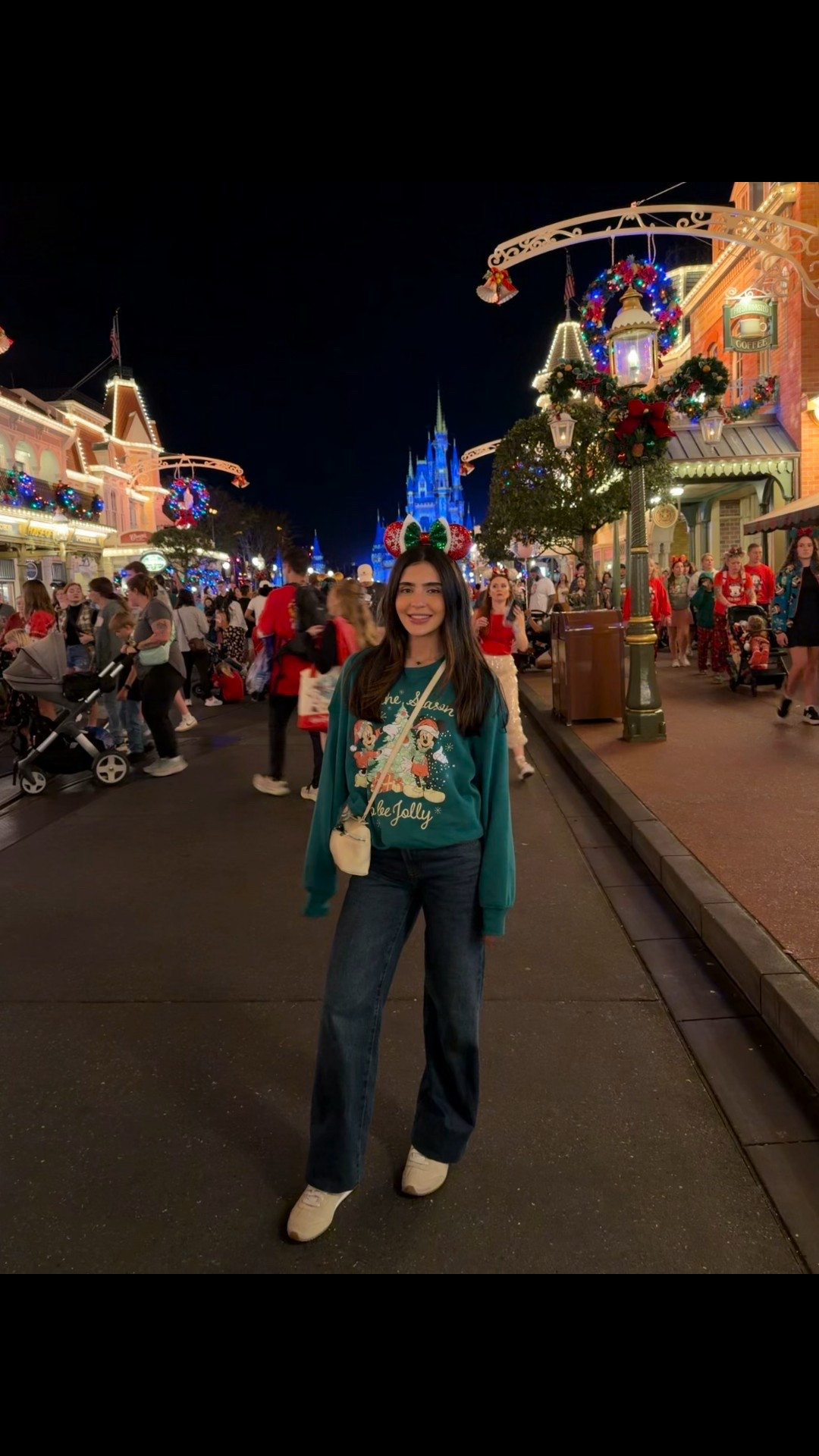If you’re going to Disney during the holiday season, this sweater is the perfect one to bring with you! So cute and half the price of the Disney store 

#LTKSaleAlert #LTKHoliday #LTKootd