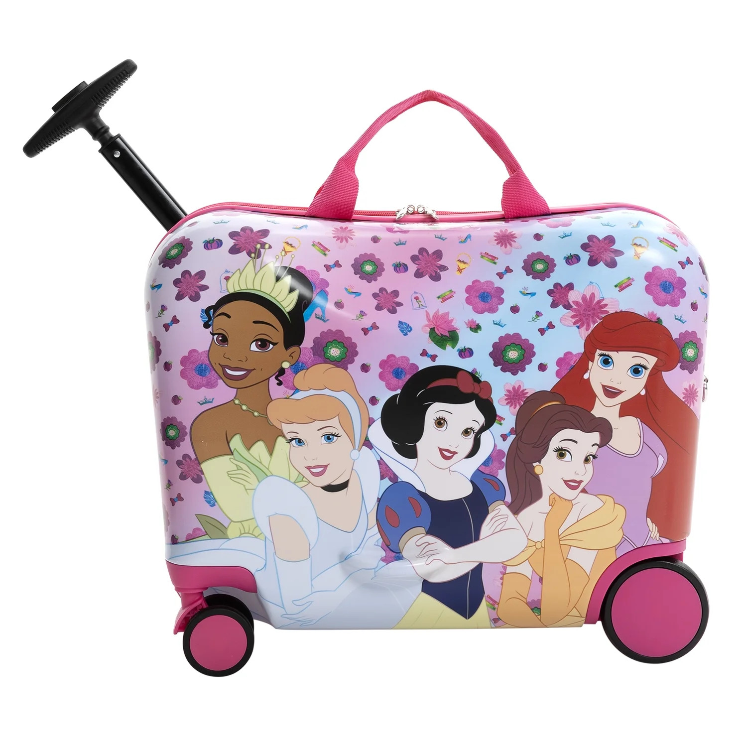 Disney Princess Kid's Ride On Luggage- Pink | Walmart (US)