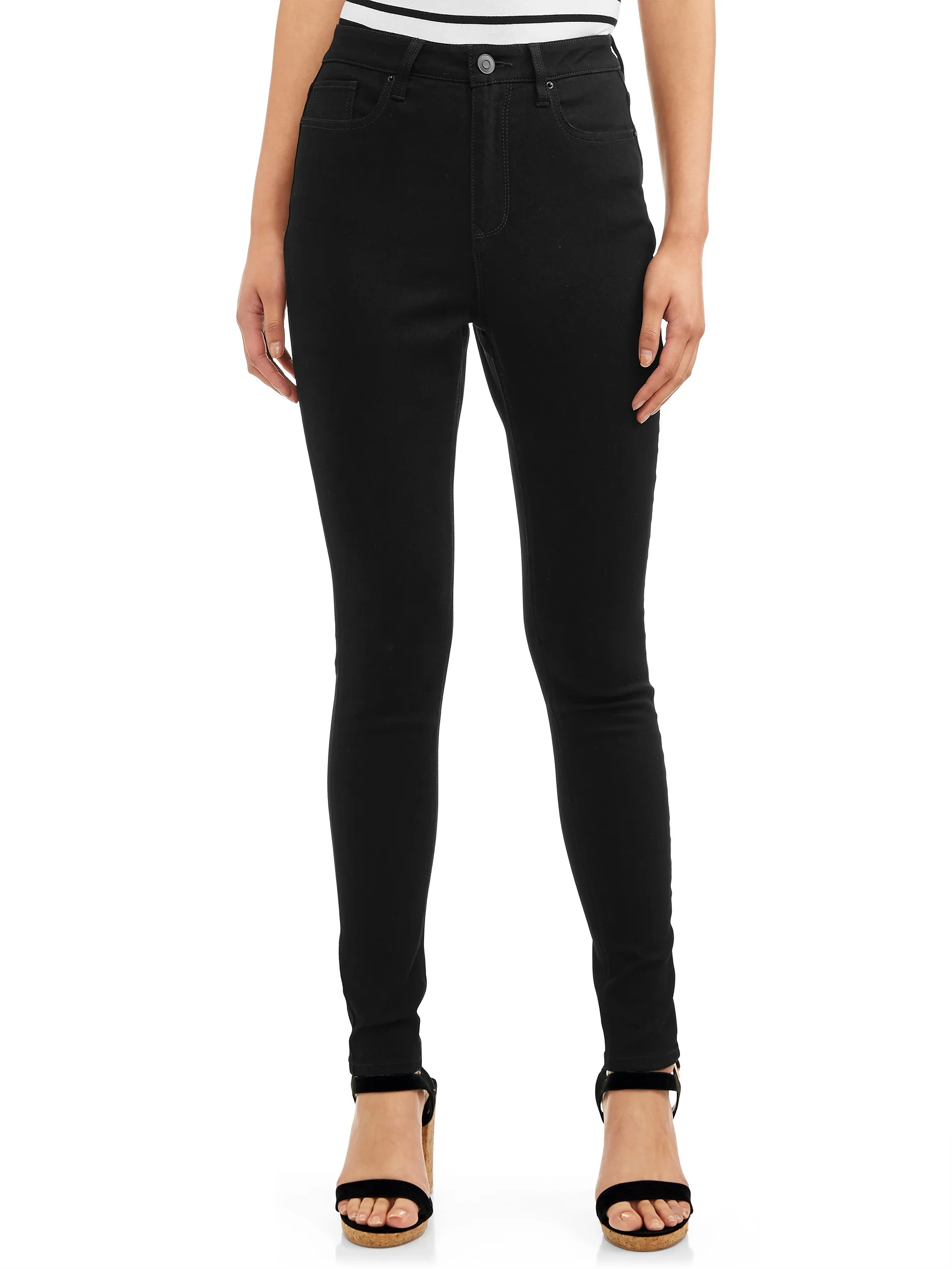 No Boundaries Juniors' High Rise Skinny Jeans - Walmart.com | Walmart (US)