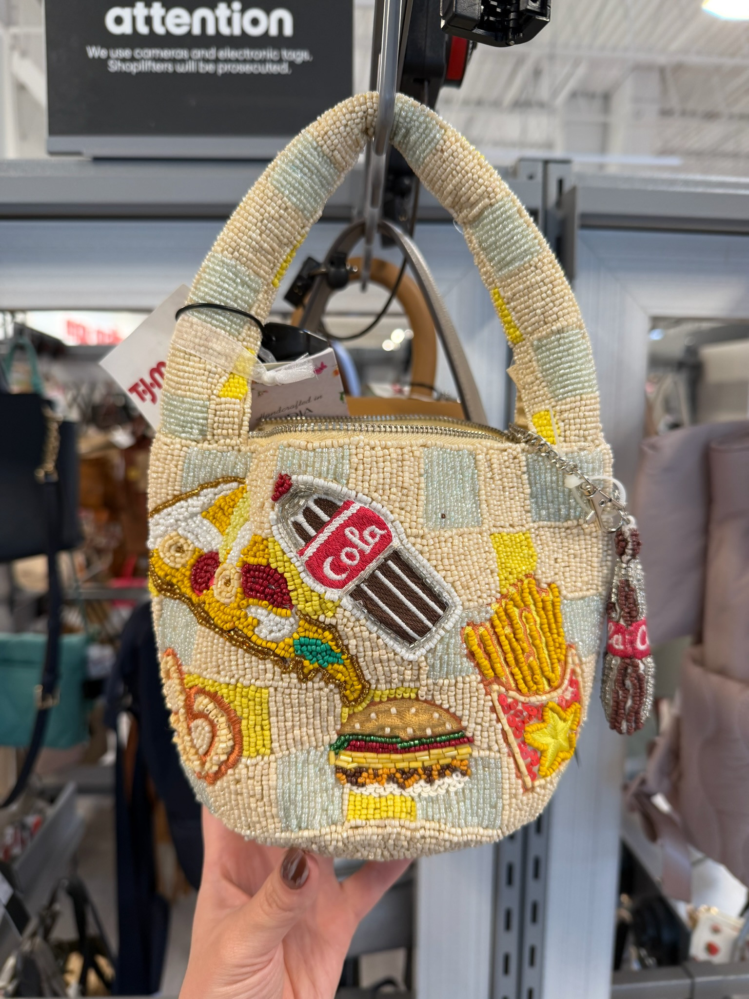 This beaded food & drink handbag is SUCH a statement piece and gives the cutest playful summer vibe. Cant believe its finally online!!
spring outfits 2026, country concert outfits, spring dresses, date night outfits, vacation outfits beach, business casual workwear, work outfits, plus size fashion, travel outfits, summer outfits, statement bag, summer accessories, fun fashion 

 #LTKootd #LTKSeasonal