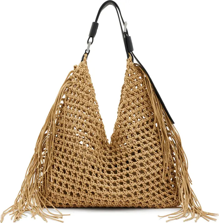 Sabine Fringe Macramé Tote Bag | Nordstrom