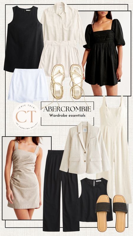 Linen must-haves pieces from Abercrombie! 
Linen dress, mini dress, line top, linen shirt, linen pants

#LTKfindsunder50 #LTKfindsunder100 #LTKstyletip