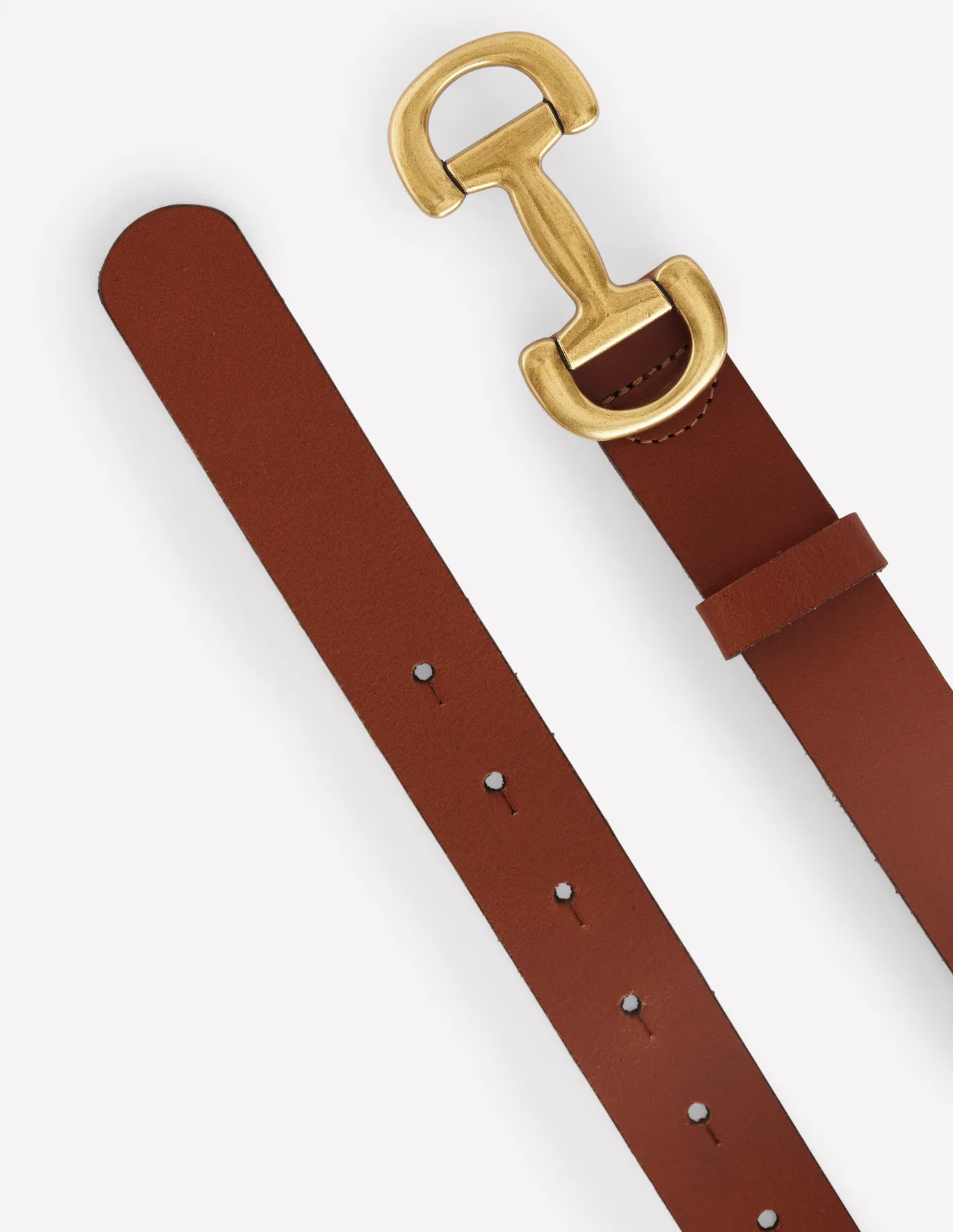 Iris Snaffle-Trim Leather Belt | Boden (US)