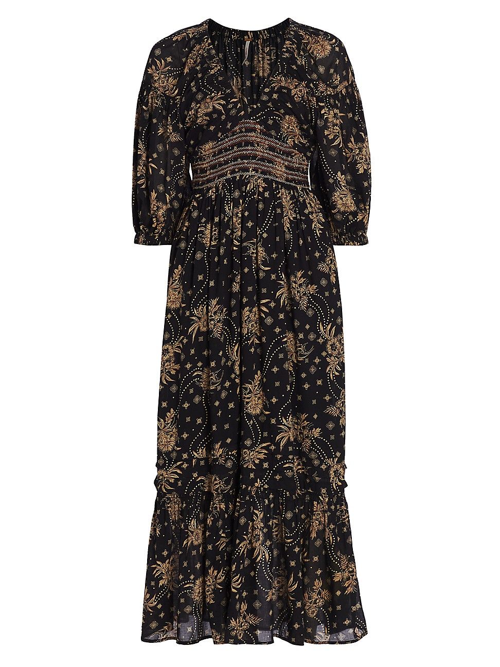 Women's Golden Hour Maxi Dress - Black Combo - Size Large - Black Combo - Size Large | Saks Fifth Avenue