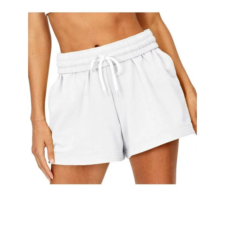 Listenwind Women Sweat Shorts Elastic High Waist Wide Leg Sports Shorts Loose Lounge Pants - Walm... | Walmart (US)
