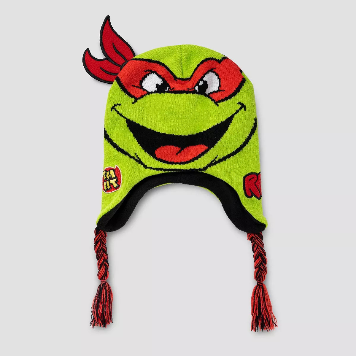 Kids' Teenage Mutant Ninja Turtles Big Face Beanie - Green | Target