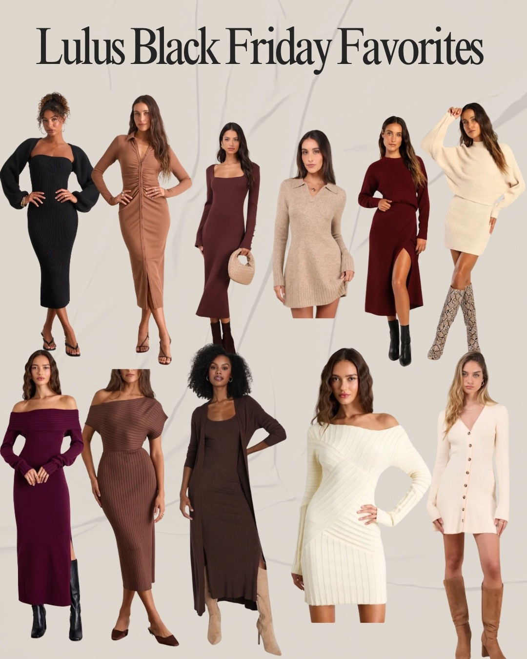 Love a good sweater dress 

#LTKPetite #LTKCyberWeek #LTKHoliday