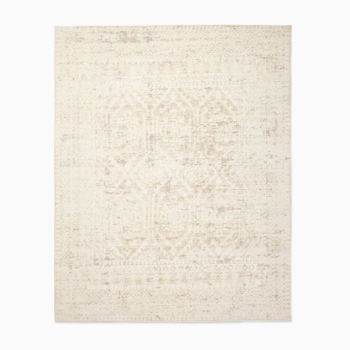 Reflected Emblem Performance Rug | West Elm (US)