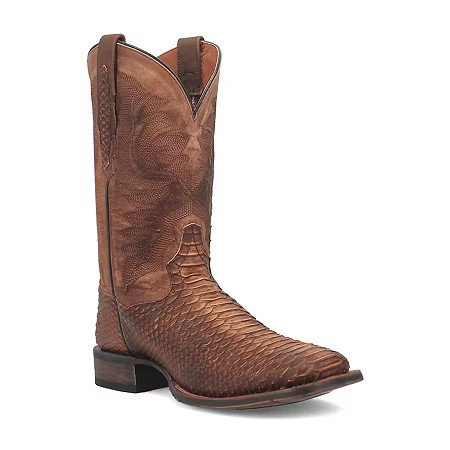 Dan Post Mens Ka Flat Heel Cowboy Boots, 9 1/2 Medium, Brown | JCPenney