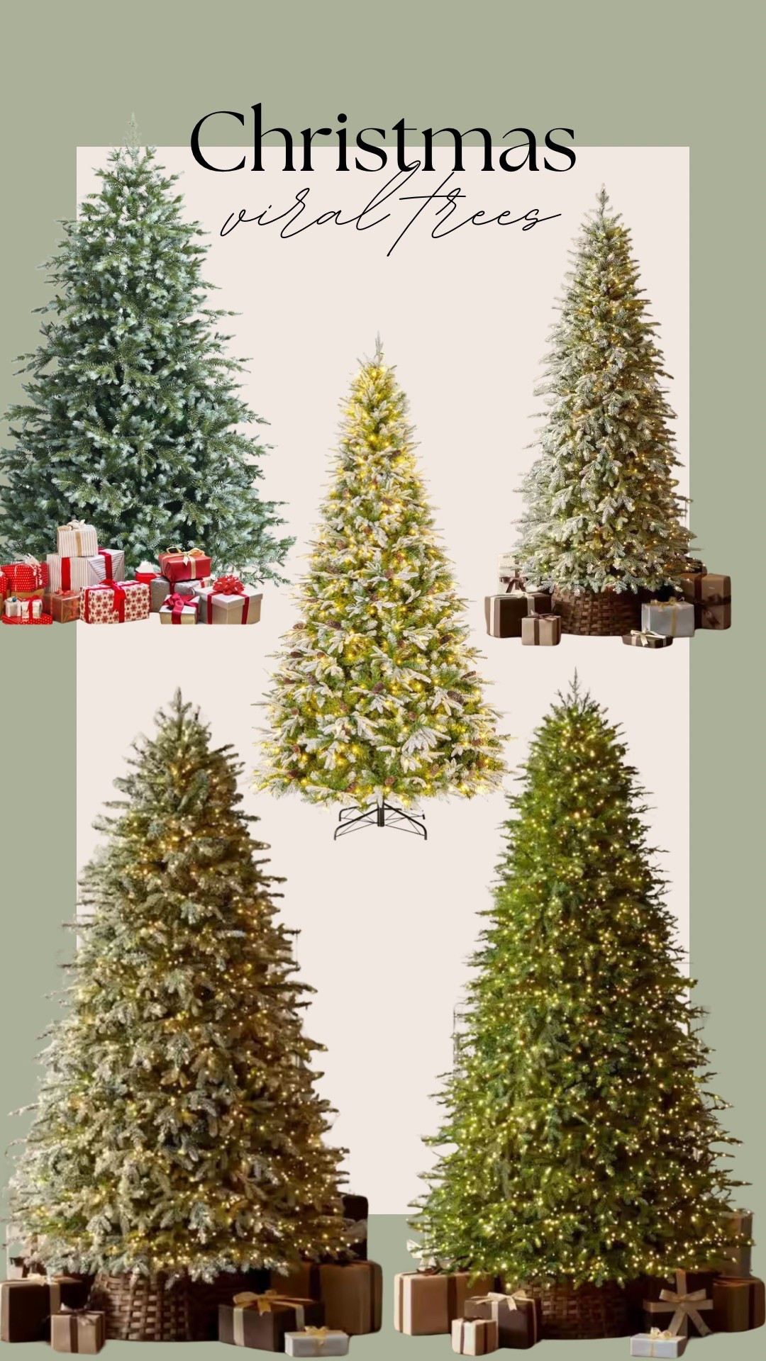 The viral Christmas tree is back in all different sizes! 