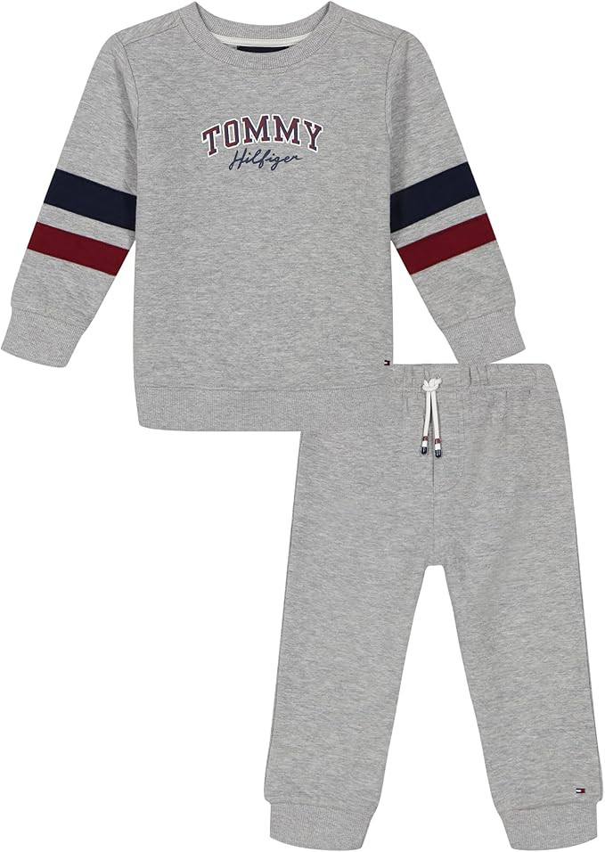 Tommy Hilfiger boys 2pc Knit Jog Set | Amazon (US)