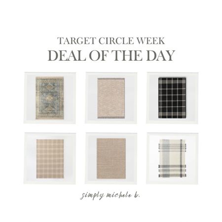 TARGET CIRCLE WEEK❤️Today’s deal of the day…save 40% off select rugs! Rounding up my faves 



#LTKhome #LTKxTarget