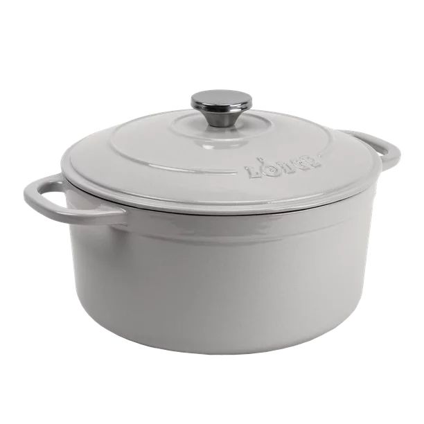 Lodge 6.5 Quart Enameled Cast Iron Dutch Oven in Ash, 6.5 qt | Walmart (US)