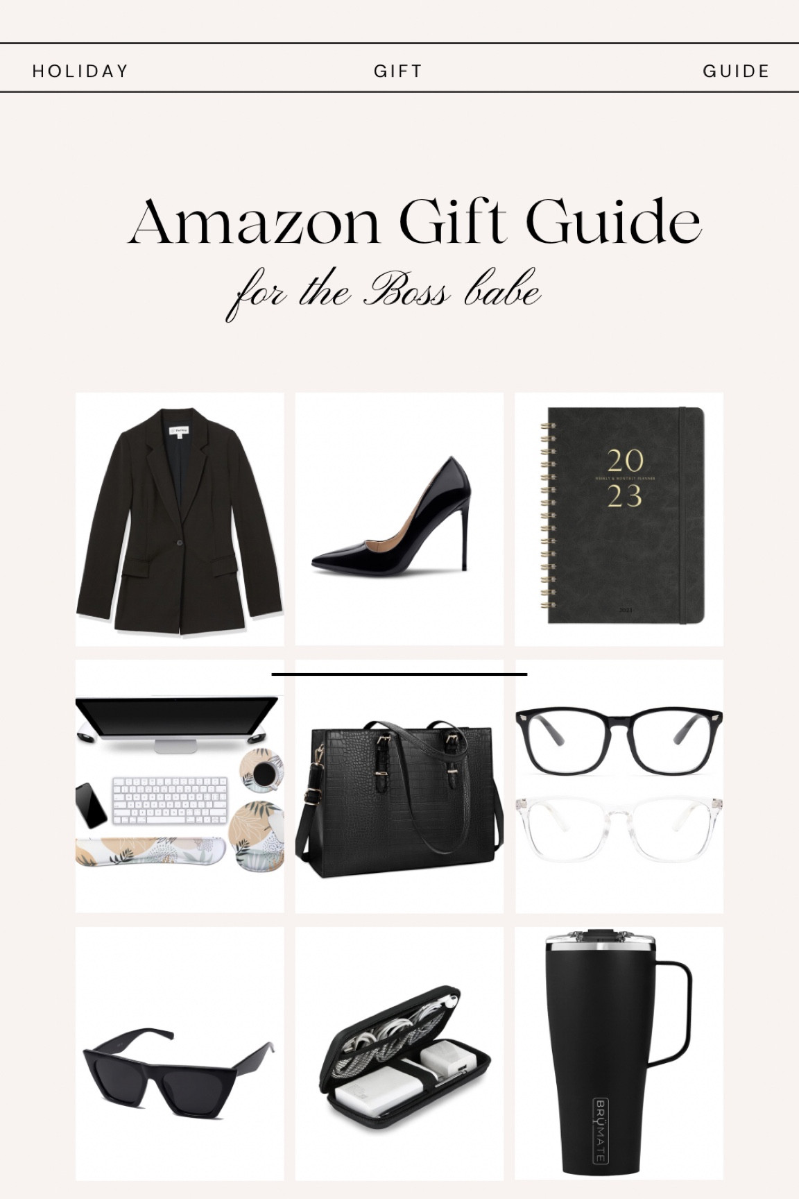 Gift Guide for the ✨Boss Babe✨

#LTKHoliday #LTKworkwear #LTKSeasonal