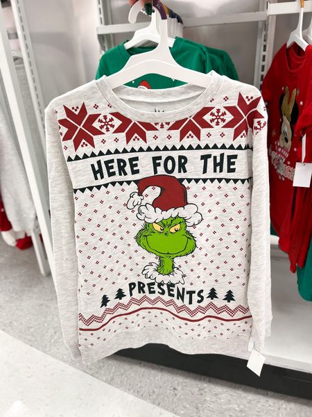 New holiday sweatshirts for the kids! 

#targetkids #targetstyle #thegrinch 

#LTKGiftGuide #LTKsalealert #LTKstyletip