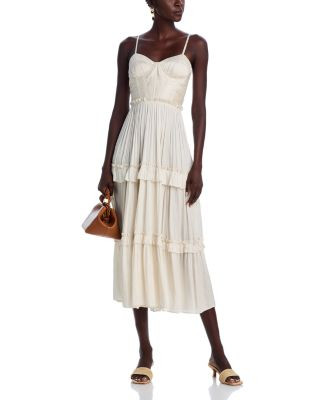 Satin Bustier Dress - Exclusive | Bloomingdale's (US)