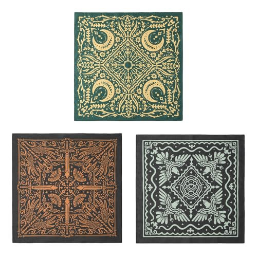 GT BANDANA 22"x22" Multi-Purpose 100% Cotton Bandana Set (3-Pack) | Amazon (US)