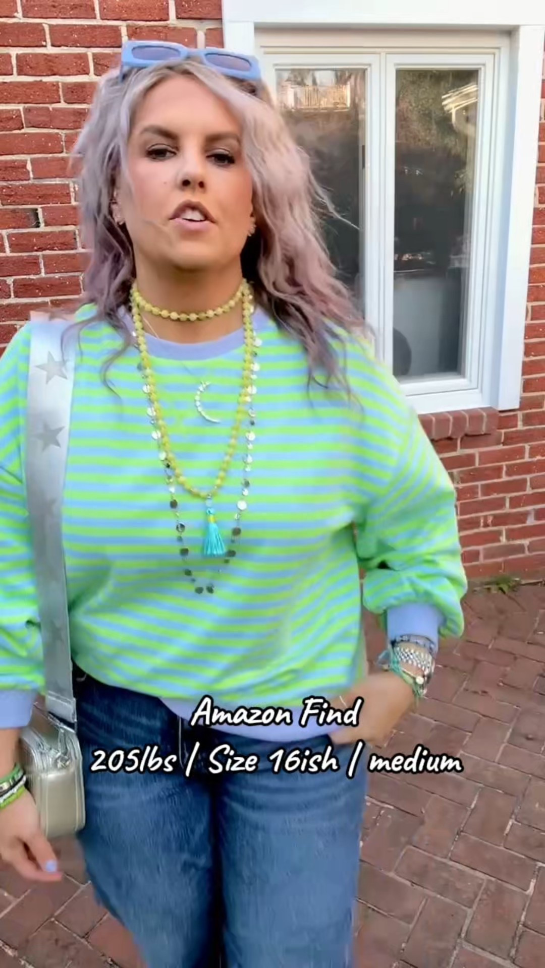 obsessed with this lightweight crewneck sweatshirt  - medium - runs big 

#amazon #amazonfashion amazon finds, amazon find, amazon style, amazon fashion, amazon clothing, amazon outfit, found it on amazon, amazon fashion finds, amazon summer, amazon spring, amazon fall, amazon winter, amazon outfit inspo, amazon outfit inspiration, amazon curves, amazon curvy, curvy amazon, midsize amazon, amazon midsize, amazon ootd, amazon shopping, new on amazon 

#LTKStyleTip #LTKFindsUnder50 #LTKWatchNow