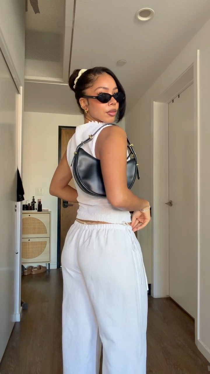 Getting the itch for summer!! Love this outfit from Aritzia! Everything else is linked too 🤍🔗 #aritzia #stevemadden #prada 

#LTKootd