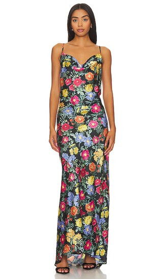 Show Me Your Mumu Hailey Slip Dress in Black. - size L (also in M) | Revolve Clothing (Global)