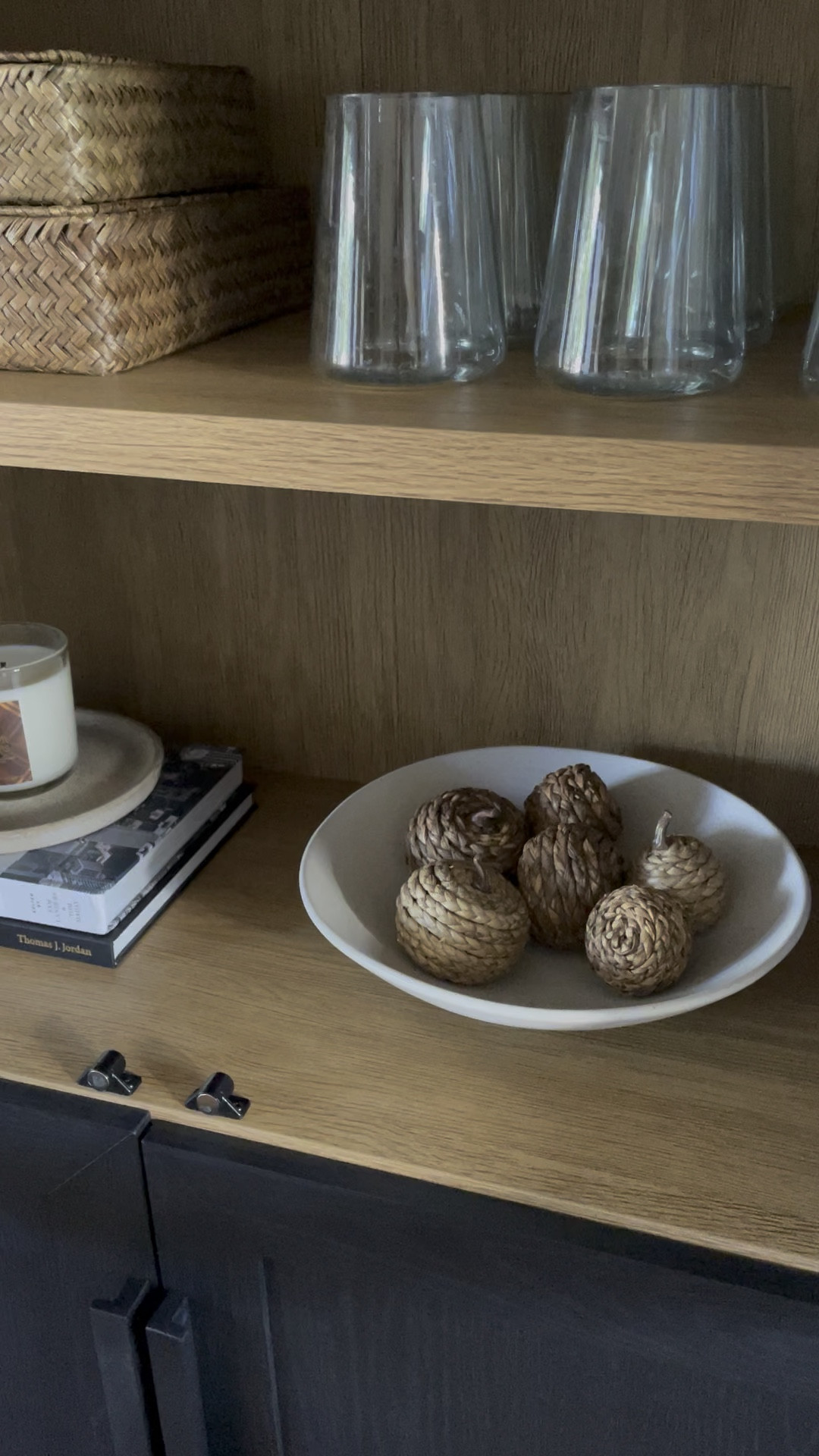 Fall cabinet styling 

#LTKSeasonal #LTKHome #LTKStyleTip