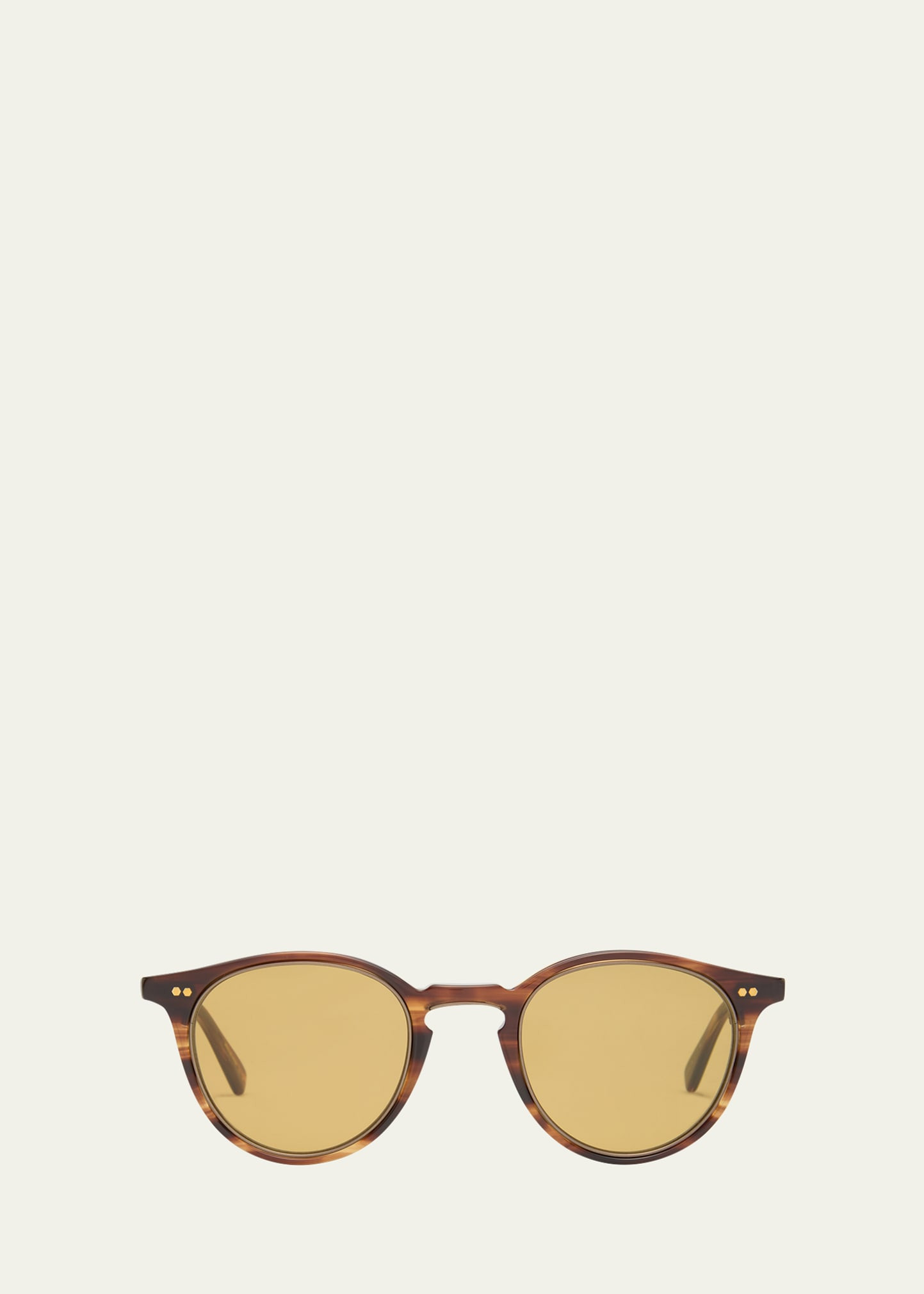 Mr. Leight Men's Marmont II Acetate Round Sunglasses | Bergdorf Goodman