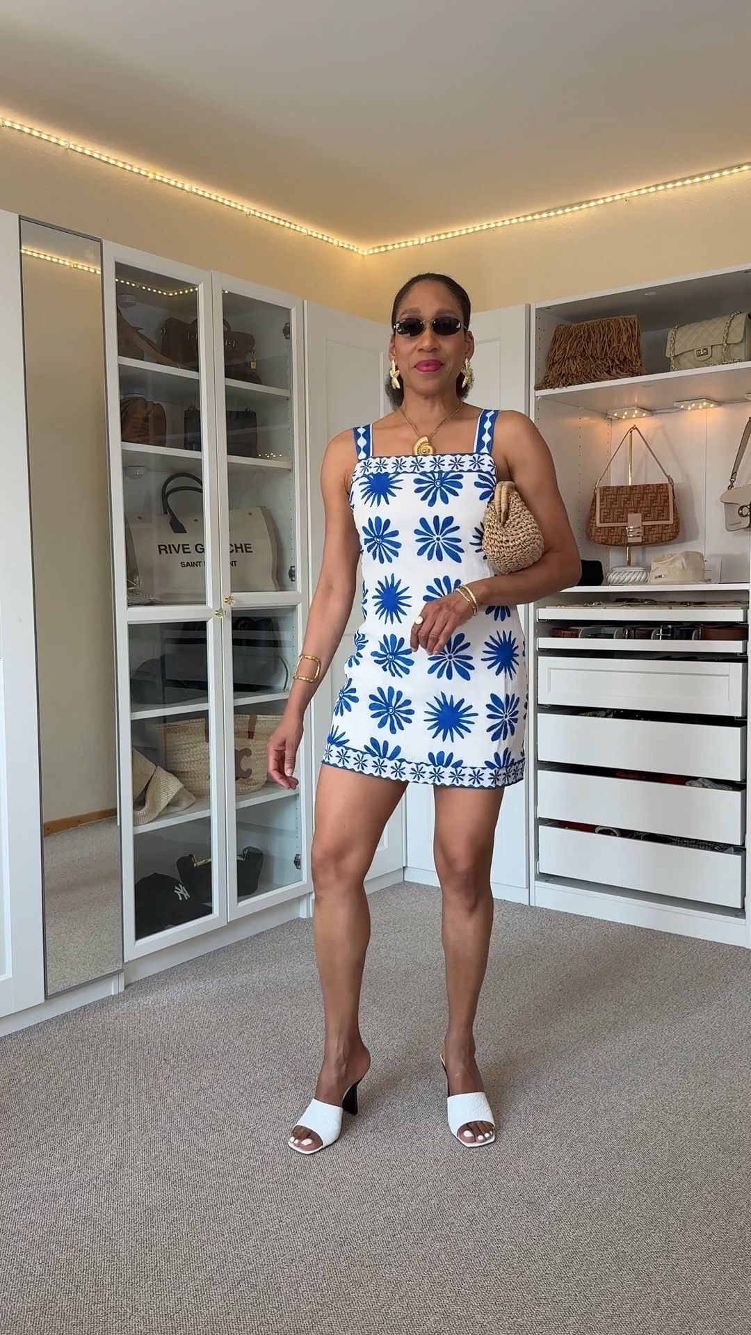 Summer dresses are a vacation essential, and this blue mini dress is perfect for warm-weather getaways. A chic summer outfit over 40 for beach lunches, sightseeing and sunset drinks. 
Wearing size S for reference. 💙

#LTKEurope #summerdresses #summervacationbeach

#LTKOver40 #LTKSwim #LTKTravel
