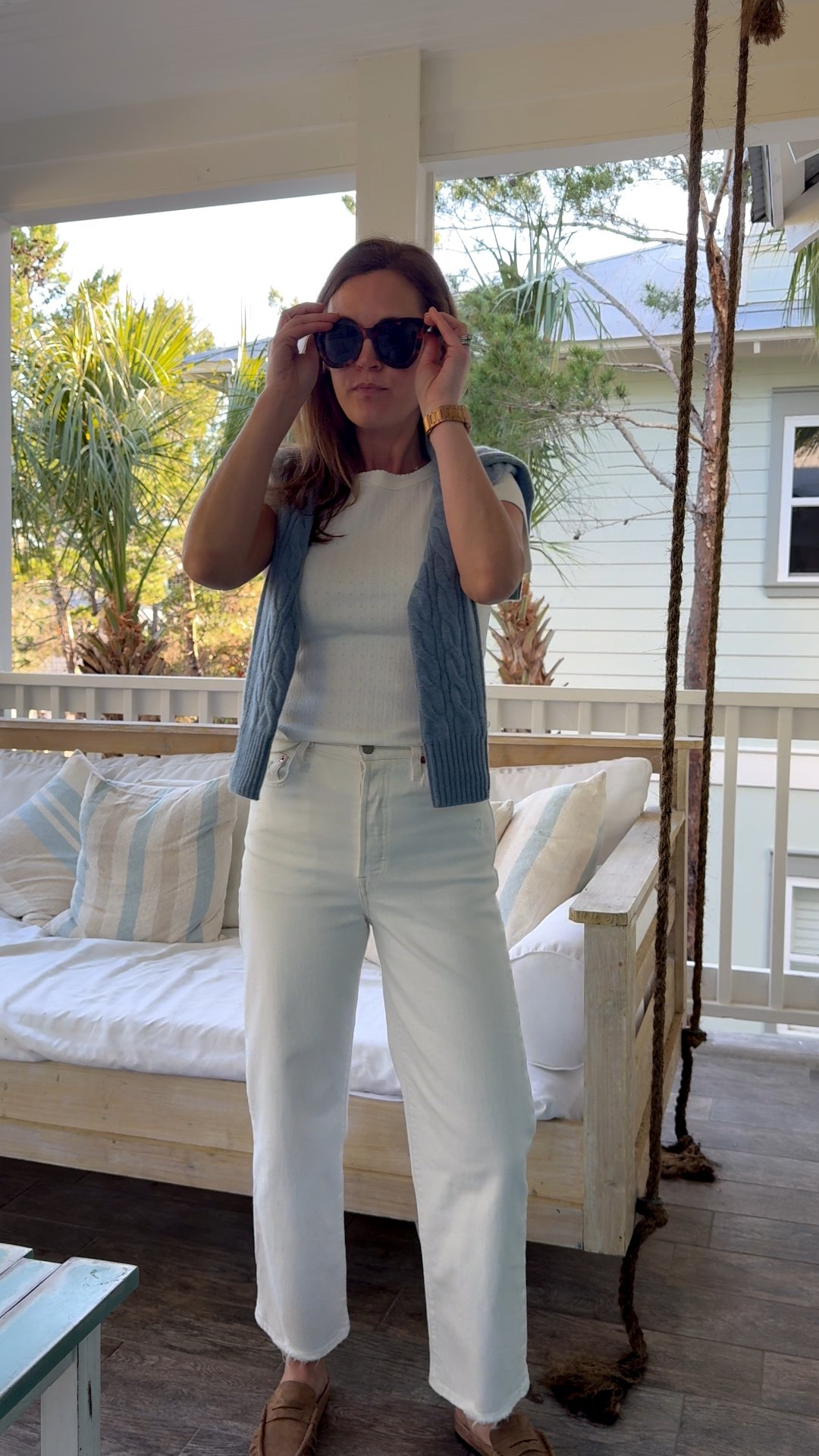 Tee size small
Sweater size small
Jeans run small, I went up a size to 26

#LTKootd #LTKgrwm #LTKdayinmylife