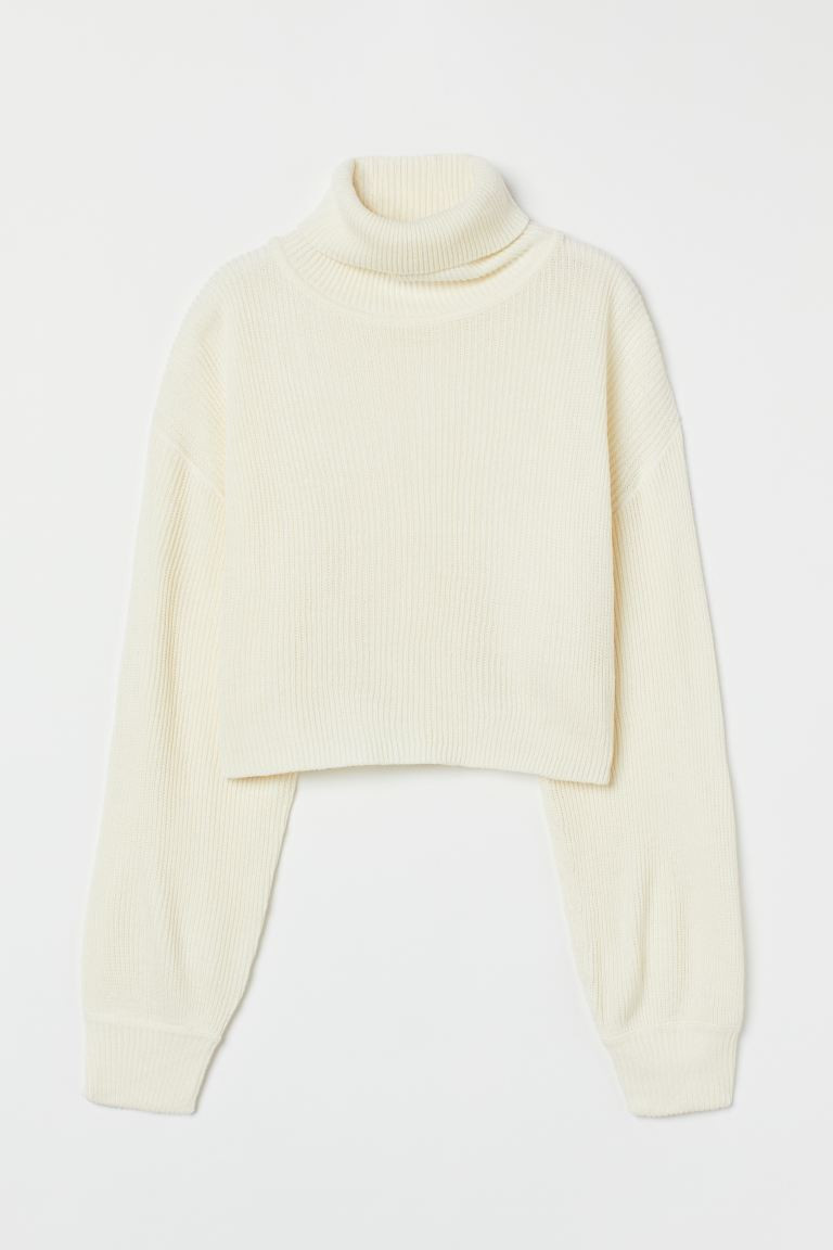 Kurzer Rollkragenpullover | H&M (DE, AT, CH, NL, FI)