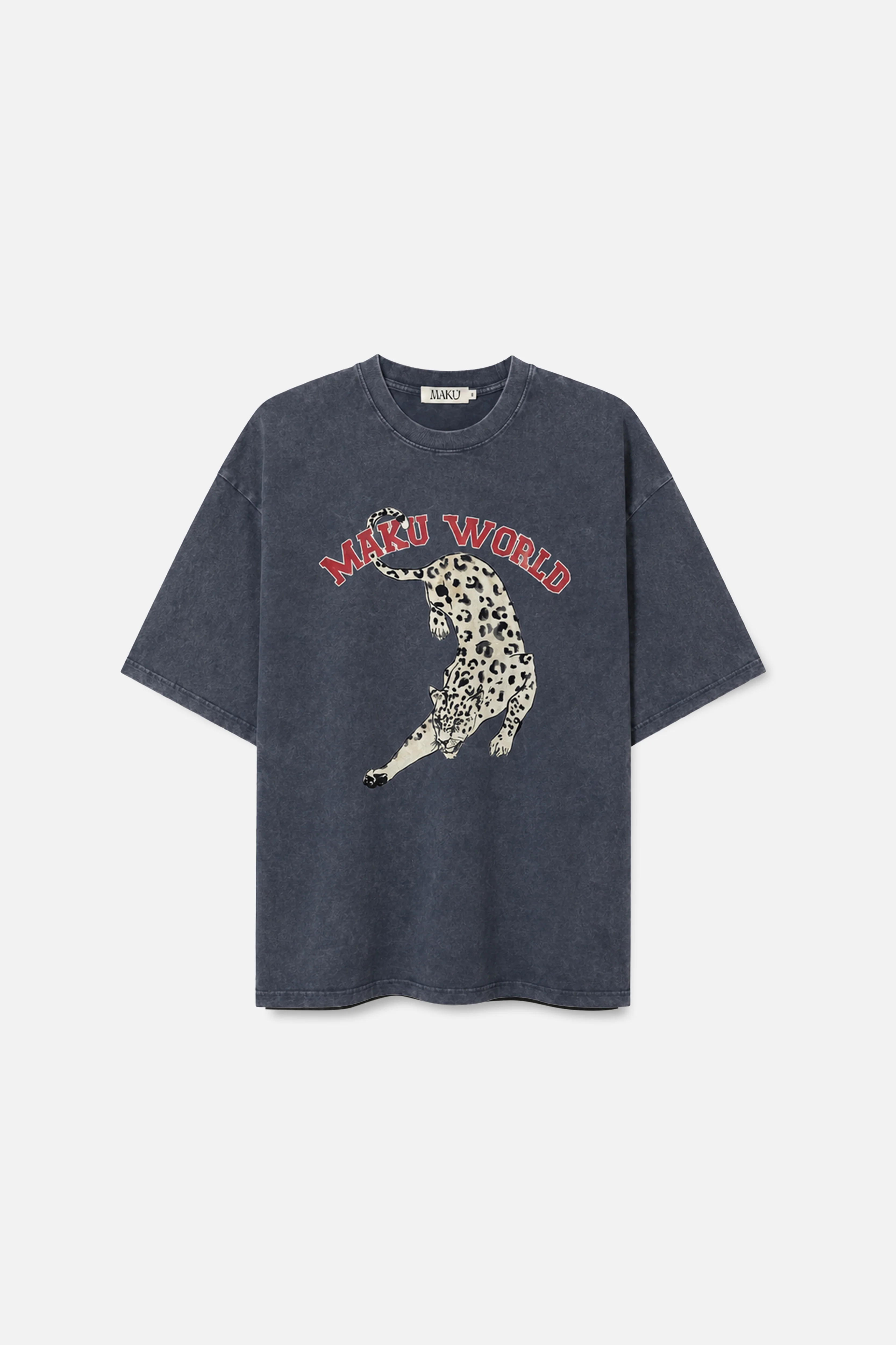 Vintage Leopard Oversize Tee | Maku the Label