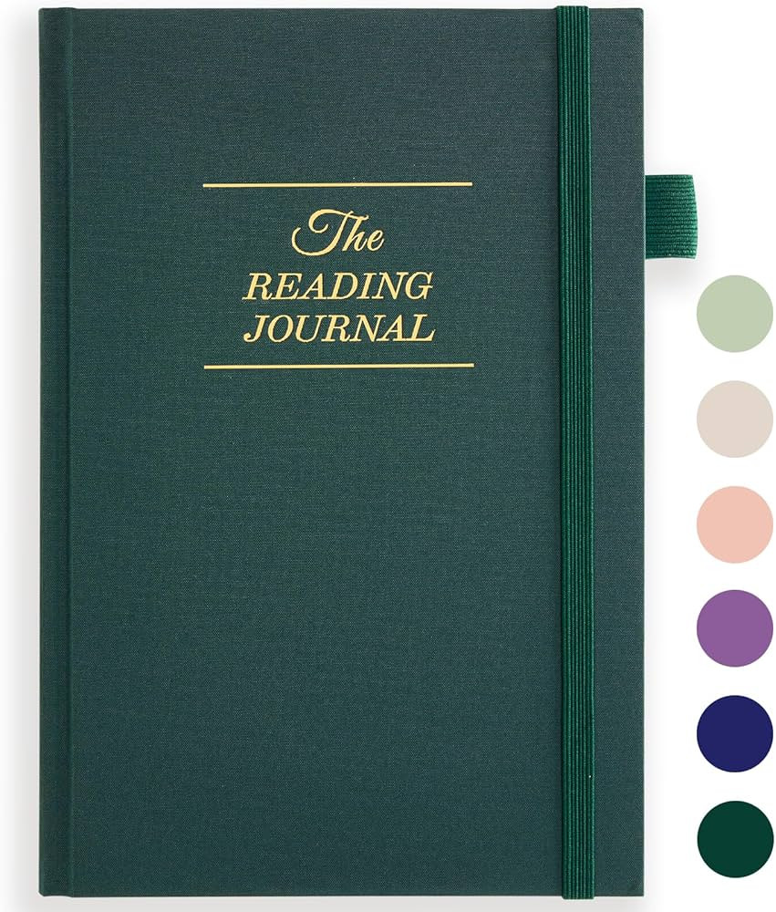 JUBTIC Reading Journal - Book Journal Reading Log for 75 Book Review and Track Your Reading Progr... | Amazon (US)