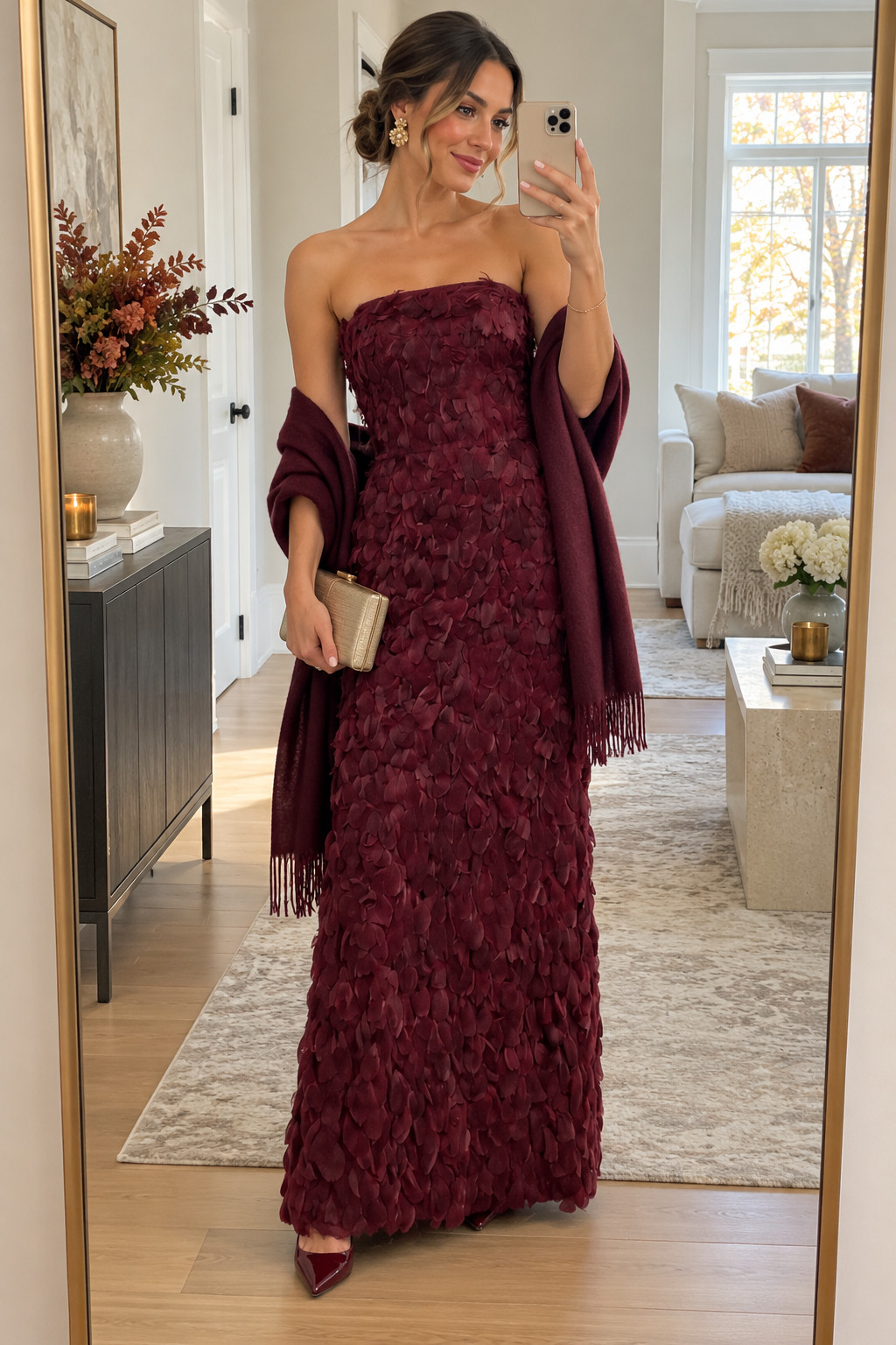  A little fall wedding guest dress inspiration from Saks Fifth Avenue because these colors are too good 🤎🍷 Navy, burgundy, bronze, chocolate, dark florals, and statement prints all feel so right for the season. Just add a metallic clutch, simple jewelry, and a wrap for chilly evenings. Plus, Earn a $50–$500 Gift Card with Code FAM on eligible purchases.
#FallWeddingGuest #SaksFifthAvenue #WeddingGuestStyle #FallWeddingDress #WeddingGuestOutfitIdeas #AutumnWeddingGuest #FormalDress #FallEveningDress #DesignerDress #WeddingGuestInspo #LuxuryStyle #FallFashion #BlackTieWedding #CocktailDress #FallEventOutfit #WeddingSeason 

 #LTKSeasonal #LTKSaleAlert #LTKWedding
