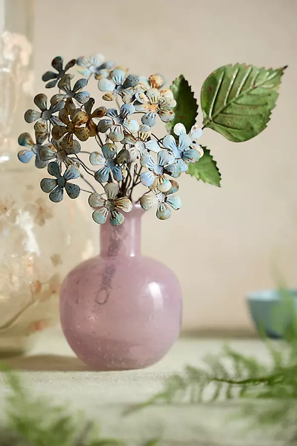 Blue Hydrangea Iron Bunch | Anthropologie (US)