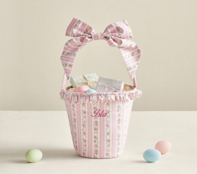 LoveShackFancy Bow Easter Bucket | Pottery Barn Kids