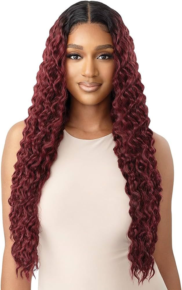 Outre - Lace Front Deluxe Wig – MARCELLA (DR RED VELVET) | Amazon (US)