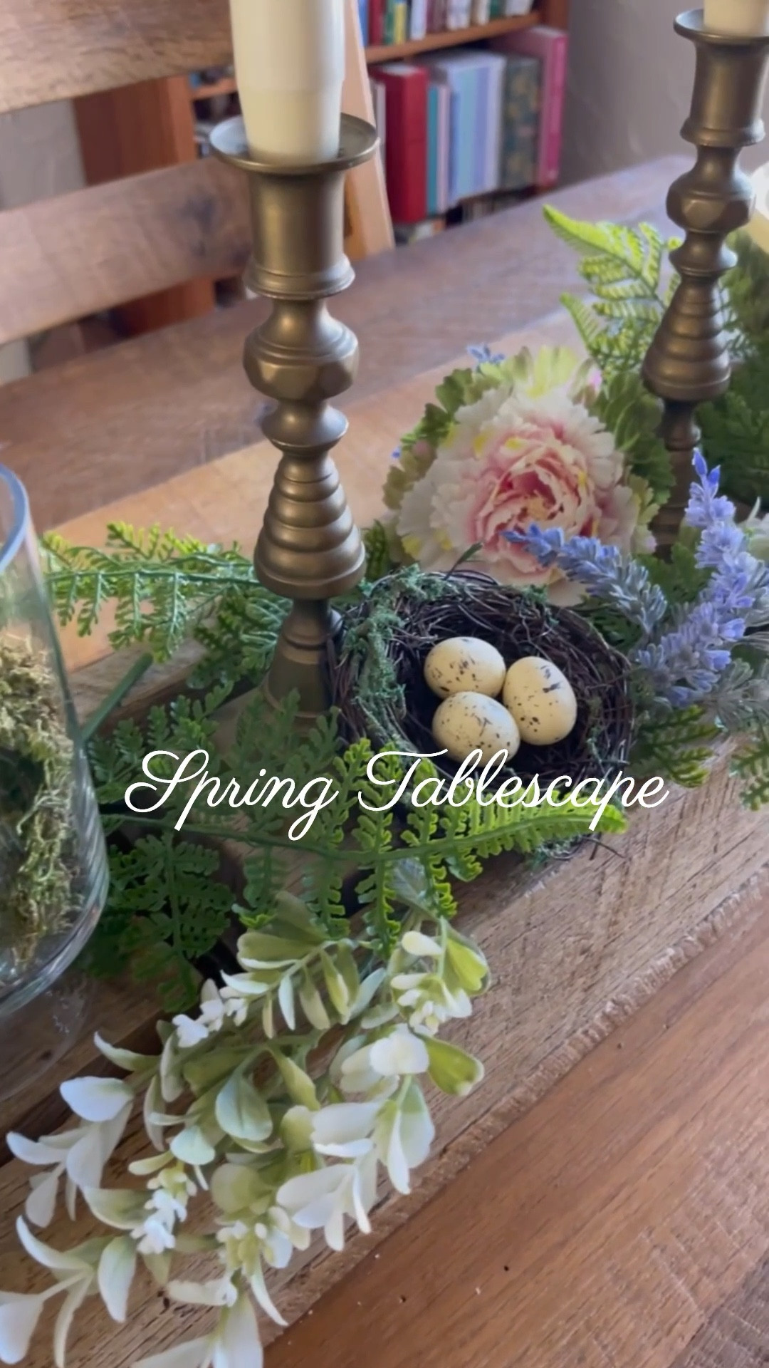 Spring tablescape, Easter dining room table, decorative cabbage, @Michaels faux spring flowers, spring decor

#LTKSaleAlert #LTKspring #LTKHome